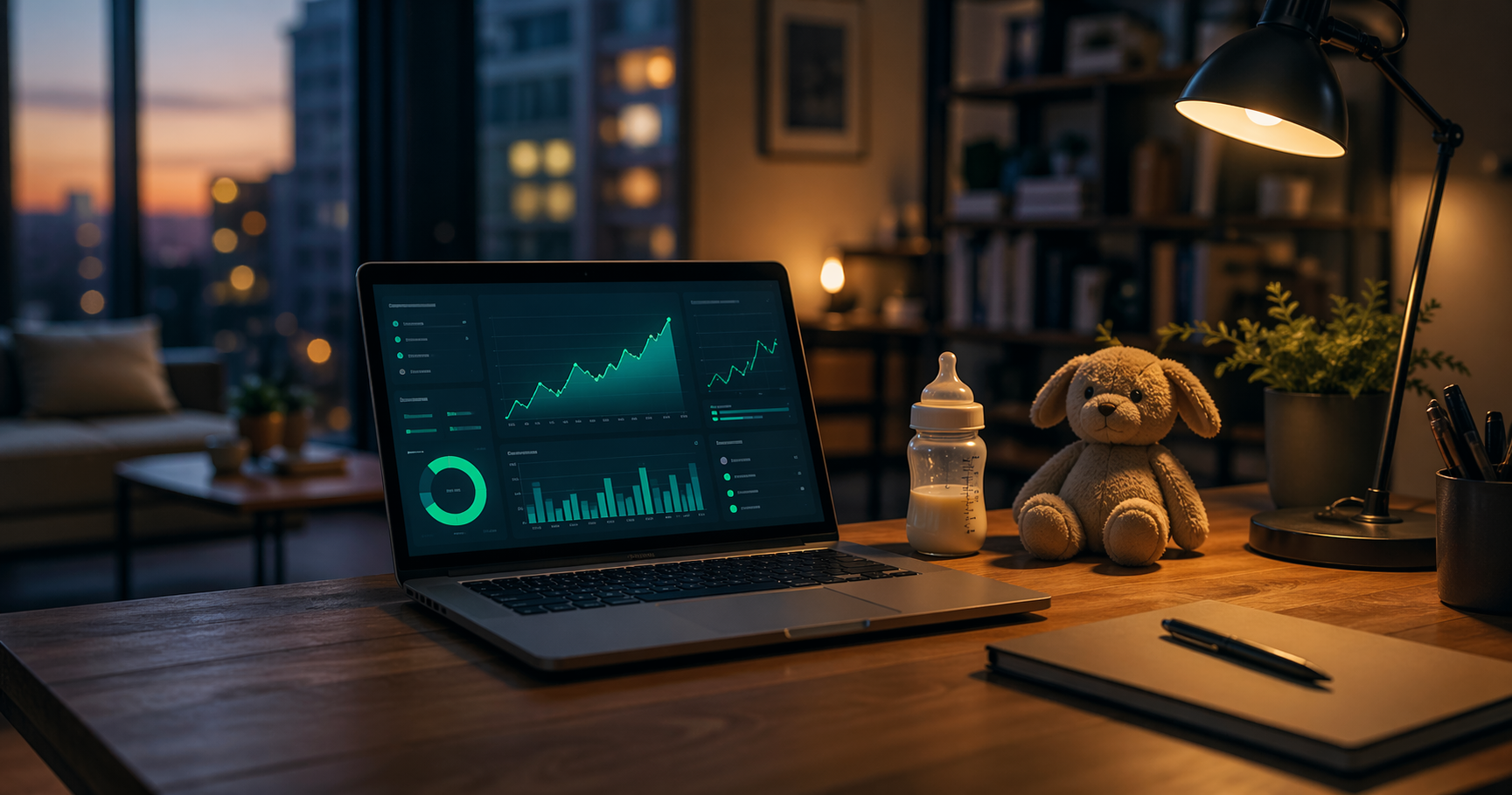 출근 5초, 월수익 8,000만 원 — 워드프레스 블로그로 사는 아빠의 하루 | 5-Second Commute, $60K/Month — A WordPress Dad’s Daily Life